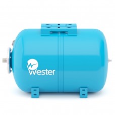 Бак мембранный для водоснабжения горизонтальный WESTER WAO50